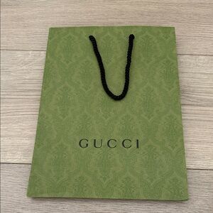 Gucci Olive Green Patterned Bag